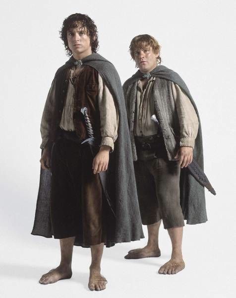 The one on the left is the real Frodo.
